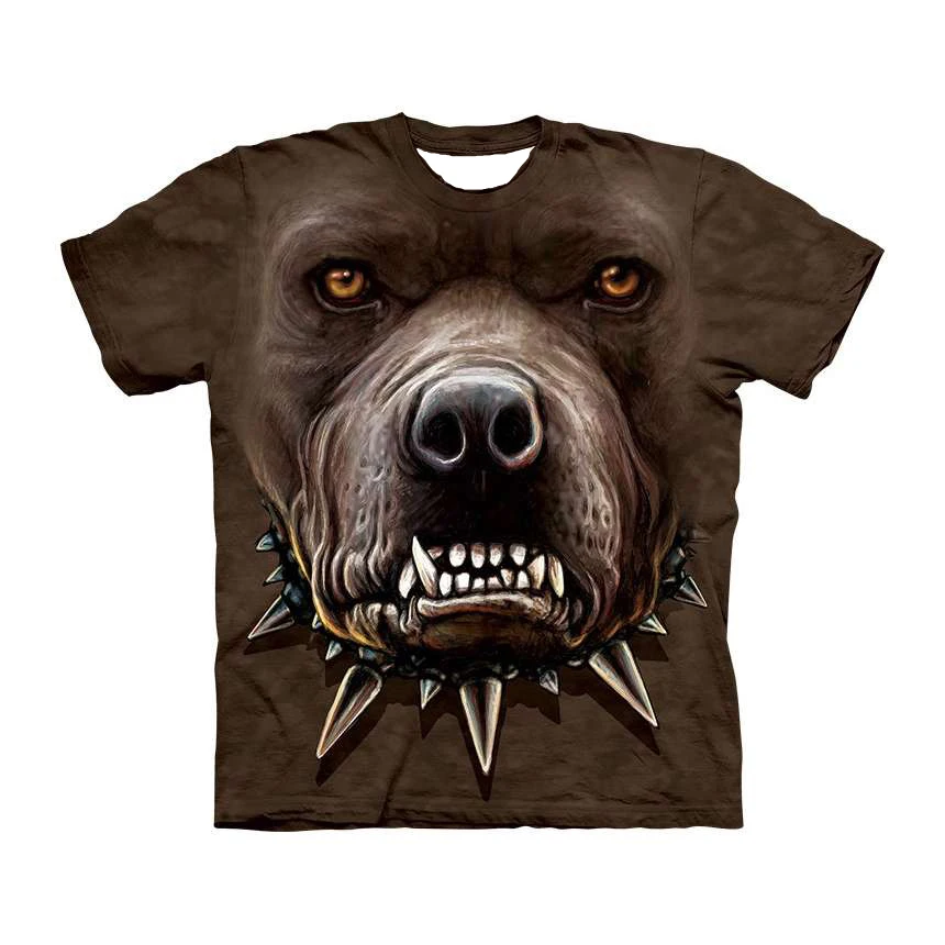 Забавные Животные Camiseta топы футболки с изображением собак модные 3d печати для