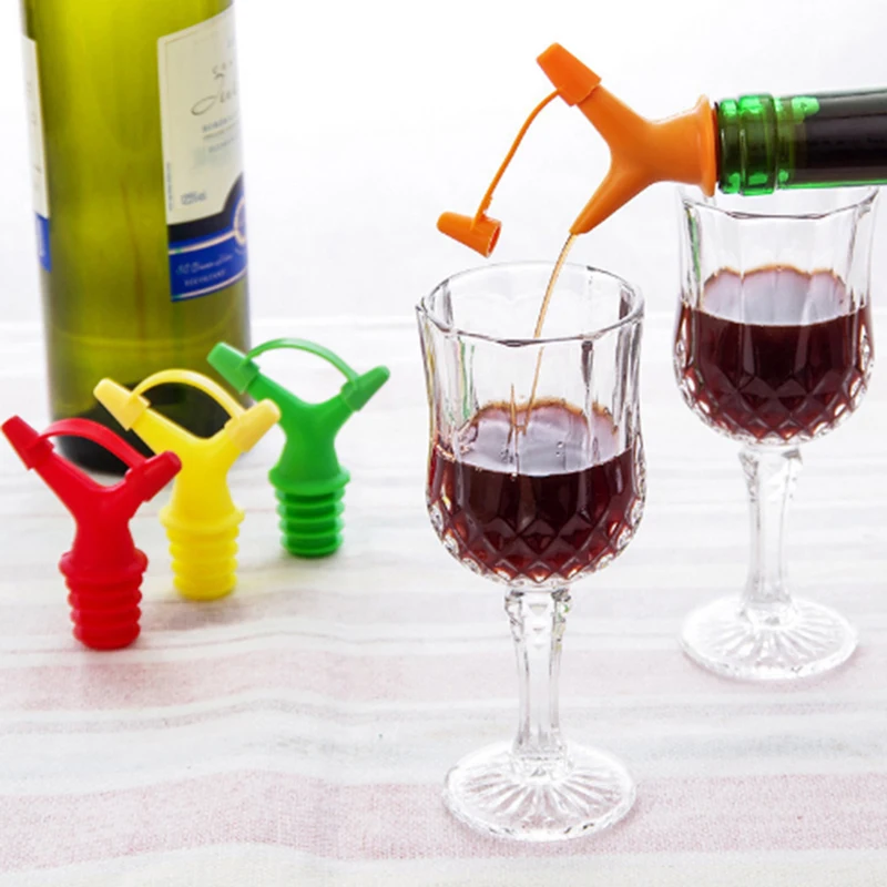 Двухголовый силиконовый дефлектор для жидкости пластиковый соус бутыли с