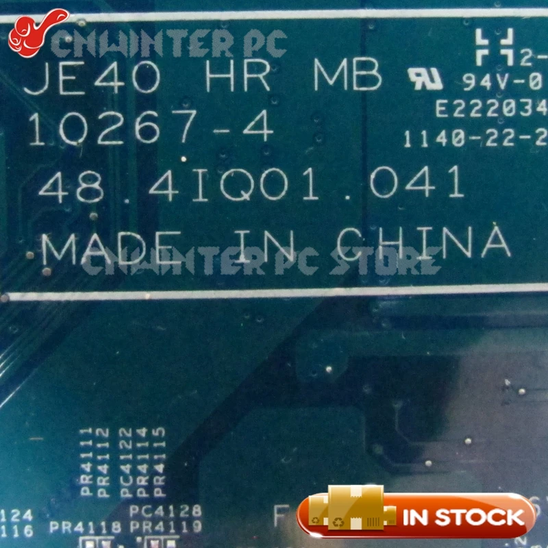 Материнская плата NOKOTION 48.4IQ01.041 MBRPT01001 MB.RPT01.001 для ноутбука Acer aspire 4752 4755 HM65 UMA DDR3 -