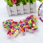 Бусины, игрушки для детей, ювелирные изделия на шнуровке, ожерелье, подарок для девочки, Бабочка, рукоделие, Детские материалы, Обучающие, развивающие, креативные игрушки