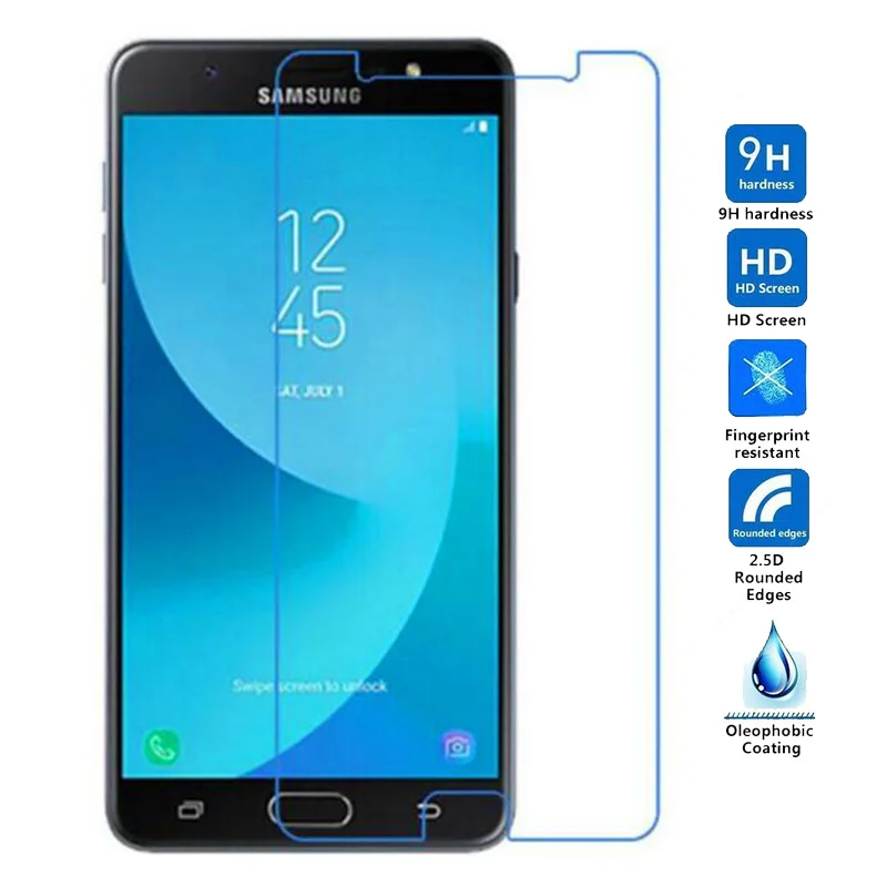 2 шт. закаленное стекло для Samsung Galaxy J7 Neo DUOS Core Max J7Nxt Защитная пленка
