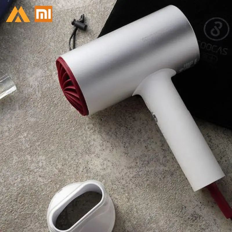 Xiaomi Mijia Soocas H3 Анион Фен корпус из алюминиевого сплава 1800 Вт воздушный выход анти-горячий инновационный диверсия дизайн