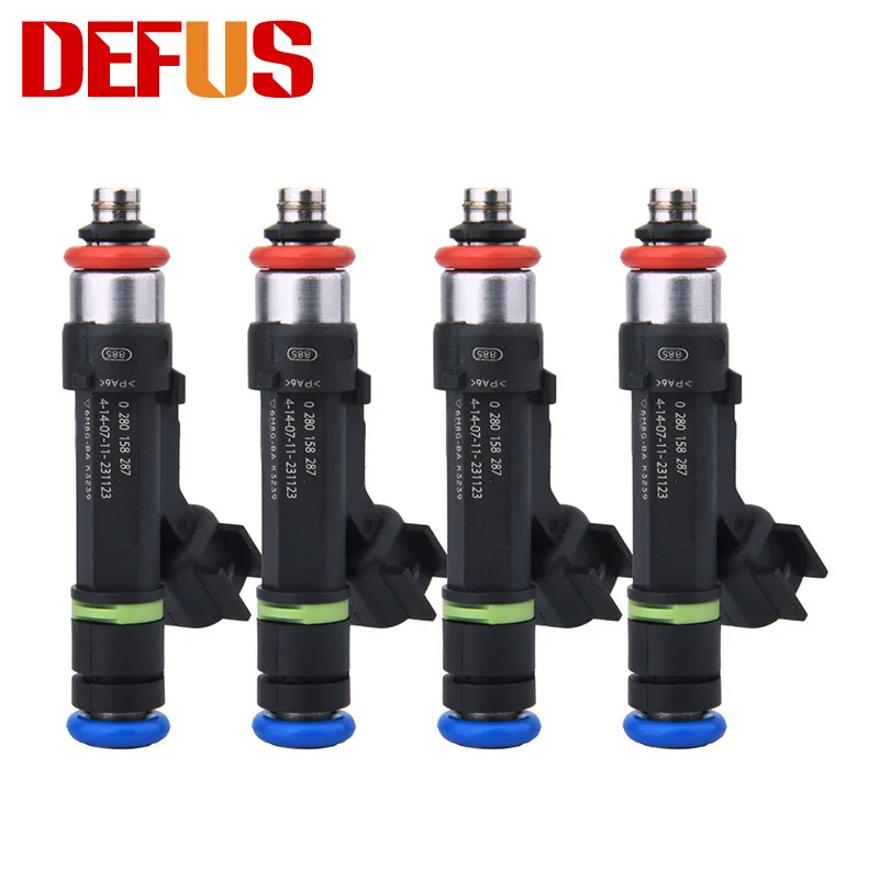 Оригинальный Топливный инжектор OEM 0280158287 для Mazda 3 5 6 MX5 1 8 2 MZR DISI AWD 02 09 форсунки