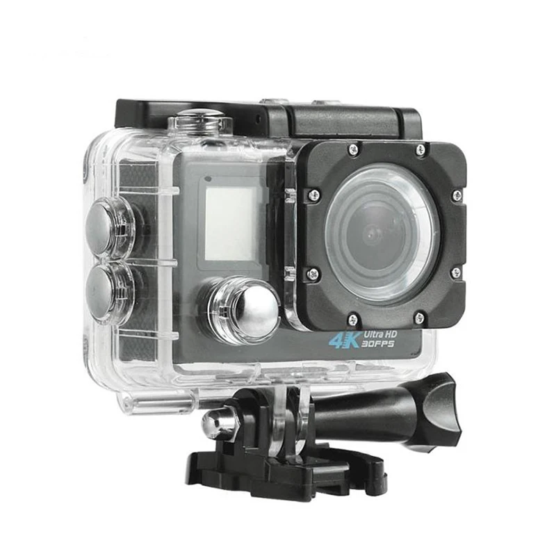 4 К 30fps WiFi Спорт cam подводный Водонепроницаемый шлем Cam Камера мотоциклетные HD 1080 P