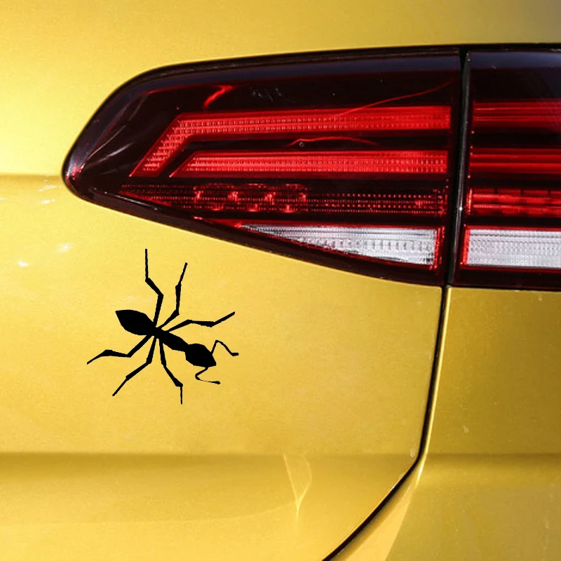 YJZT 15CM*15CM Lifelike Ant Nifty Vinyl Decal Car Sticker Black/Silver C19-0453 | Автомобили и мотоциклы