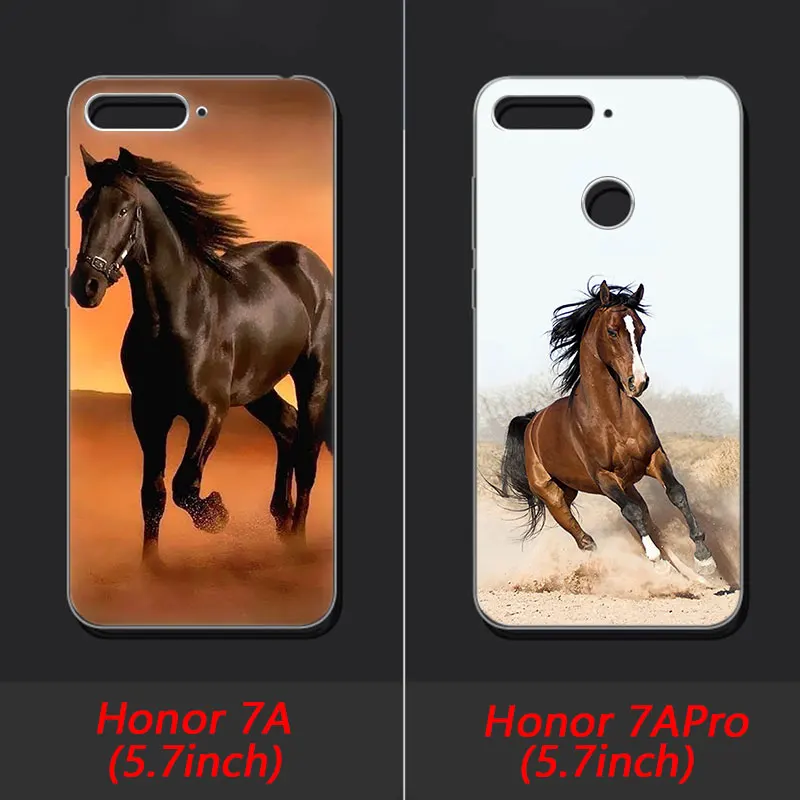 Мягкий силиконовый чехол для телефона Hot Horse Running для huawei Honor 20 20i 10 9 8 Lite 8X 8C 8A 8S 7S 7A Pro View 20 Модный чехол