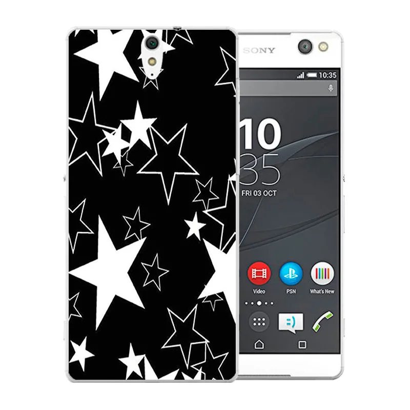 Мягкий силиконовый чехол для Sony Xperia C5 Ultra/Dual E5553 E5506 E5533 Coque роскошный цветной
