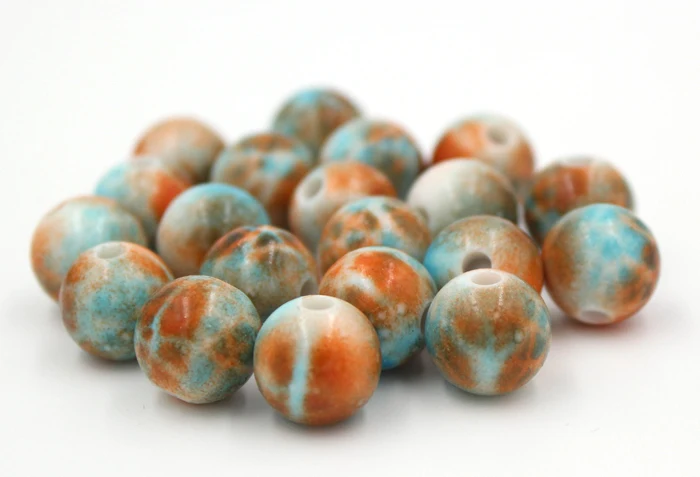 Бусины круглые массивная подвеска россыпью для изготовления ювелирных изделий |