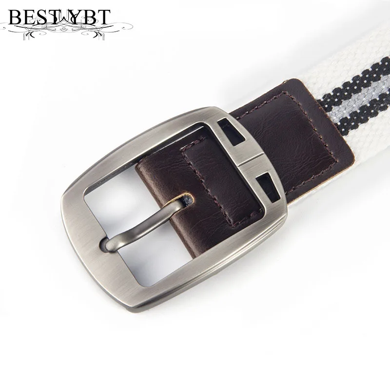 

Bset YBT Unisex Belt Canvas Alloy Pin buckle Causal Unisex Belt Army Tactical Waist Men and Women Hot Selling Unisex Belt