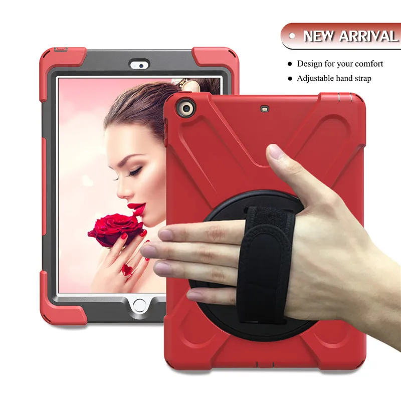 Портативный чехол Hmsunrise для apple ipad 2/3/4 безопасный детей противоударный