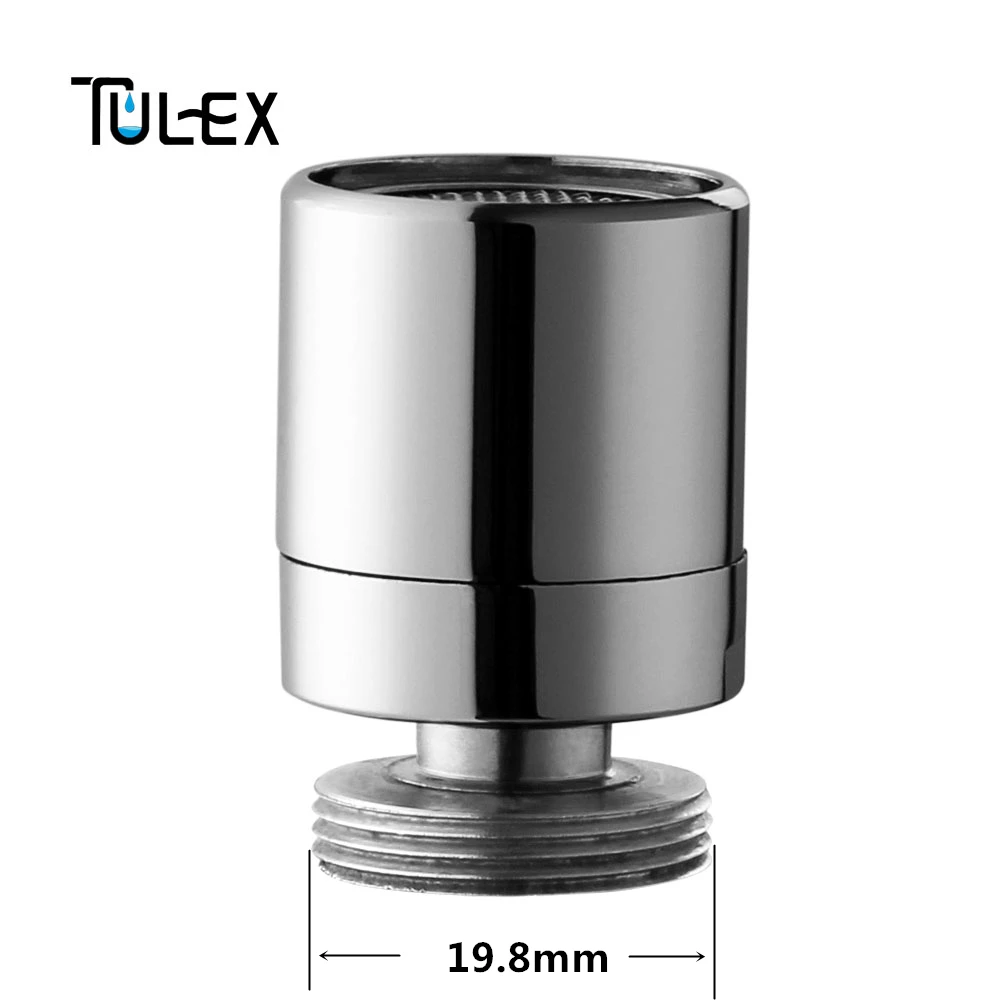 TULEX водосберегающий кухонный аэратор 16 мм Мужской резьбовой смеситель Поворотный аэратор Латунь Биде кран Носик пузырьковый фильтр для крана