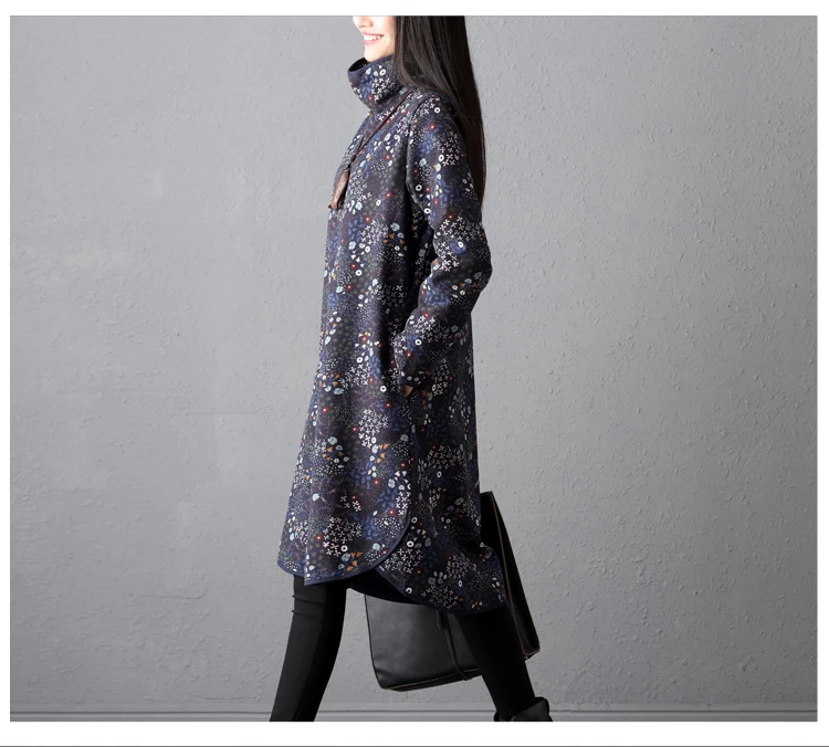 Флисовая подкладка утепленное платье-джемпер 2019 женская зимняя свободная туника