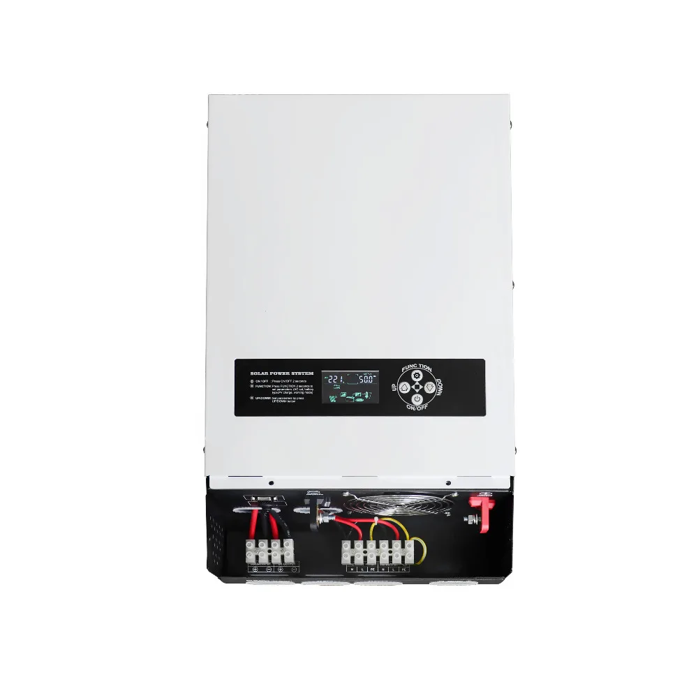 

Низкочастотный 5000VA 4000W чистый синусоидальный Гибридный инвертор с MPPT солнечным контроллером