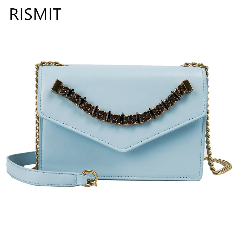 RISMIT маленькая квадратная простая Британская мода дизайнерская сумочка сумки на