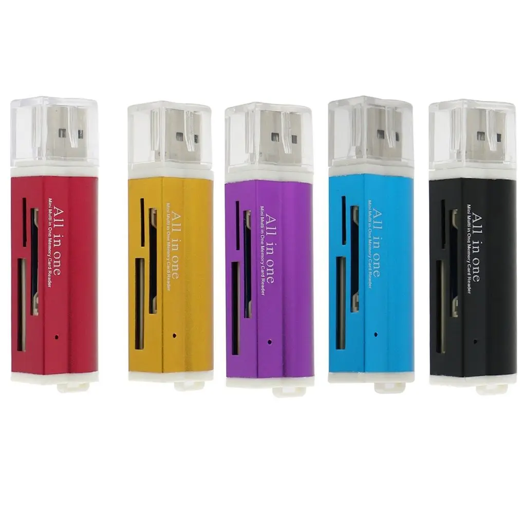 USB 2,0 все в 1 многоразовый считыватель карт памяти для Micro SD SDHC TF M2 MMC считыватель карт памяти для Memory Stick Pro Micro SD TFcard