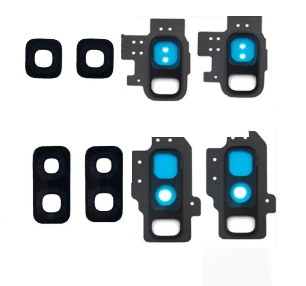 10 шт./лот задняя основная стеклянная крышка объектива камеры с держателем рамы