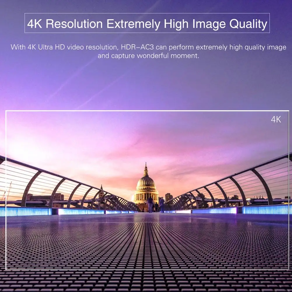 AC3-IPS wifi 13MP 30X Zoom 4K HD Цифровая видеокамера 3,1 ''сенсорный экран с широкоугольным объективом бленда микрофон
