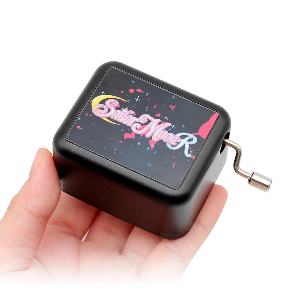 Sailor Moon Игра престолов ручная кривошипная музыкальная шкатулка Pinks Panther Davy Jones La Land музыкальная тема День рождения Рождественские подарки пластиковая оболочка - Цвет: Sailor Moon