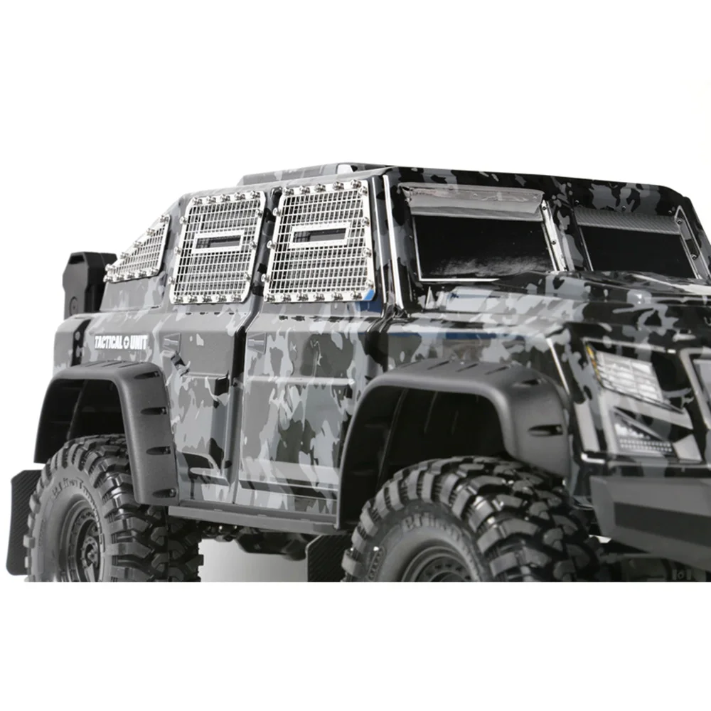 INJORA TRX4 металлическая оконная сетка защитная сетка для 1/10 RC Гусеничный автомобиль Traxxas Trx-4 Тактический Блок
