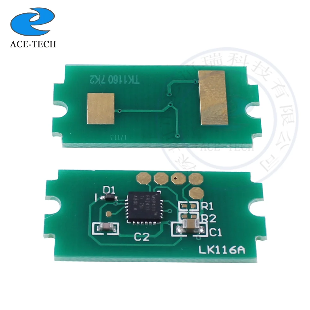 Лазерный чип принтера для kyocera ECOSYS P2040dw тонер картридж TK 1161 TK1161 используется в