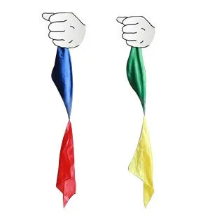 Четыре цвета шарф шарфы простой магия реквизит игрушка стадию магии игрушки|magic