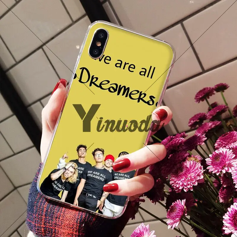 Yinuoda prettymore DIY Печатный чехол для телефона с рисунком Apple iPhone 8 7 6 6S Plus X XS MAX 5 5S SE XR