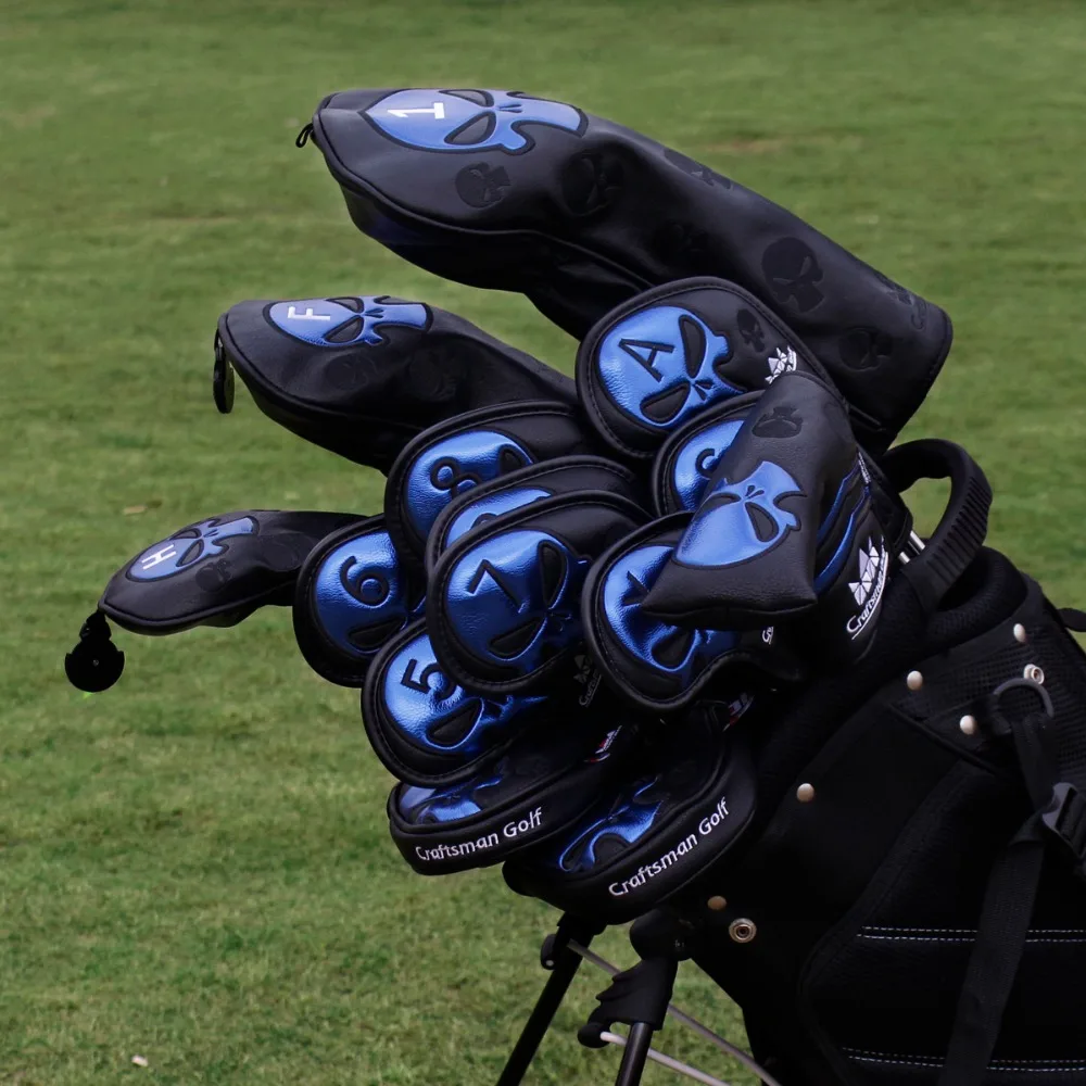 Железный чехол Craftsman Golf, головной убор для гольфа, железный головной убор с черепом для гольфа, железный чехол на танкетке 5.6.7.8.9.P.S.A.X