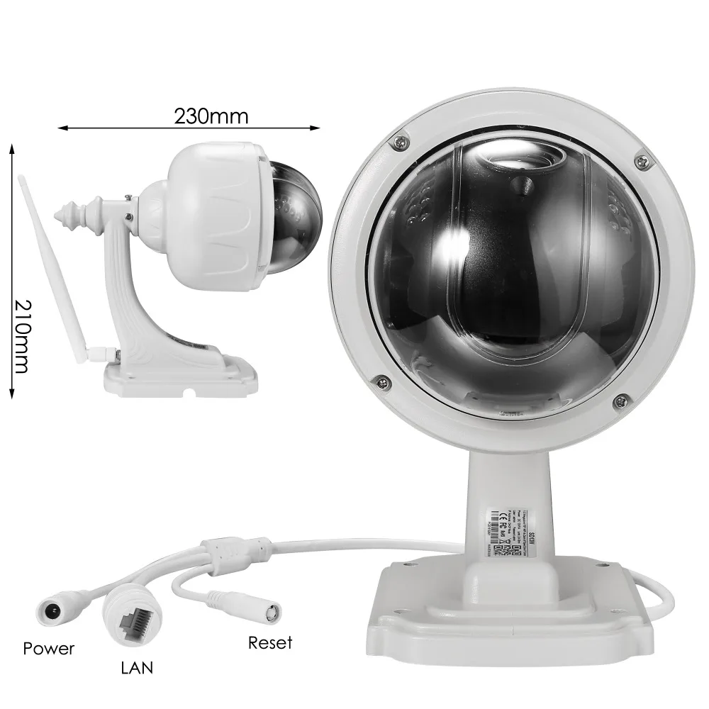 FLOUREON 1.3MP 960P Wifi Беспроводная CCTV ip камера для безопасности на открытом воздухе IP66