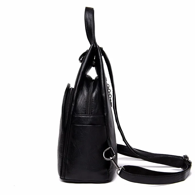 Женские противоугонные рюкзаки для девочек Mochilas Дамский Рюкзак Винтажный рюкзак большой емкости Рюкзаки Женские сумки через плечо
