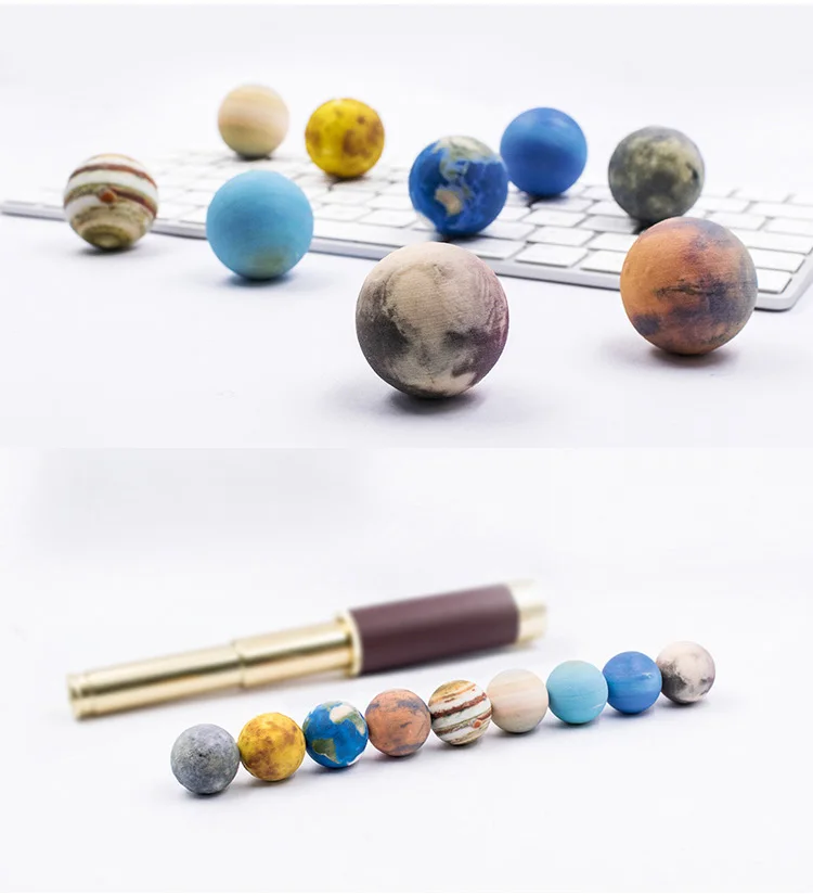 Мини набор на солнечной батарее пластиковая 3d модель планеты солнечная система