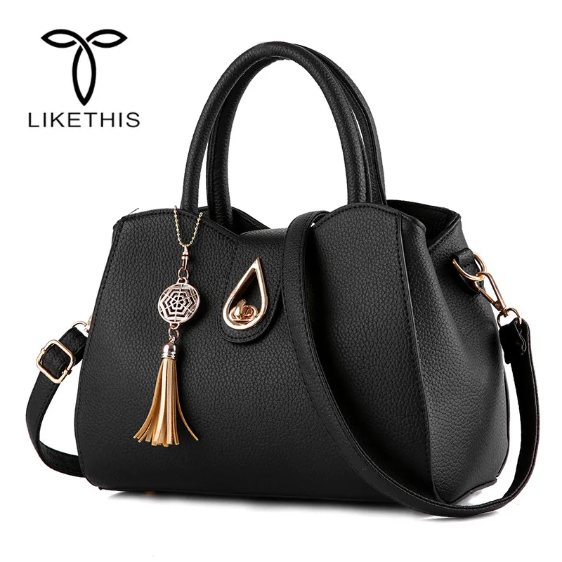 Новинка 2018 модная женская сумка с кисточками качественные Сумки из