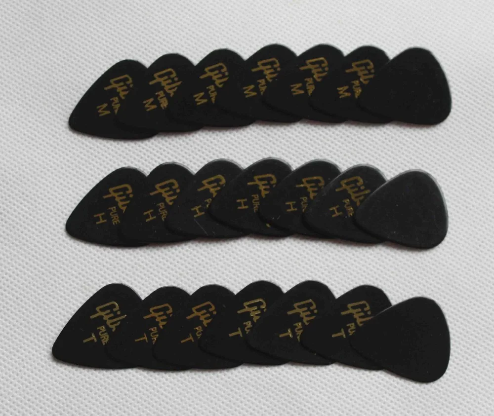 100 шт. медиаторы для гитары черный цвет целлулоидный медиатор гитары|guitar picks|celluloid