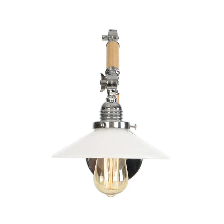 Японский Длинный рычаг светодиодный настенный светильник Лофт Эдисон бра