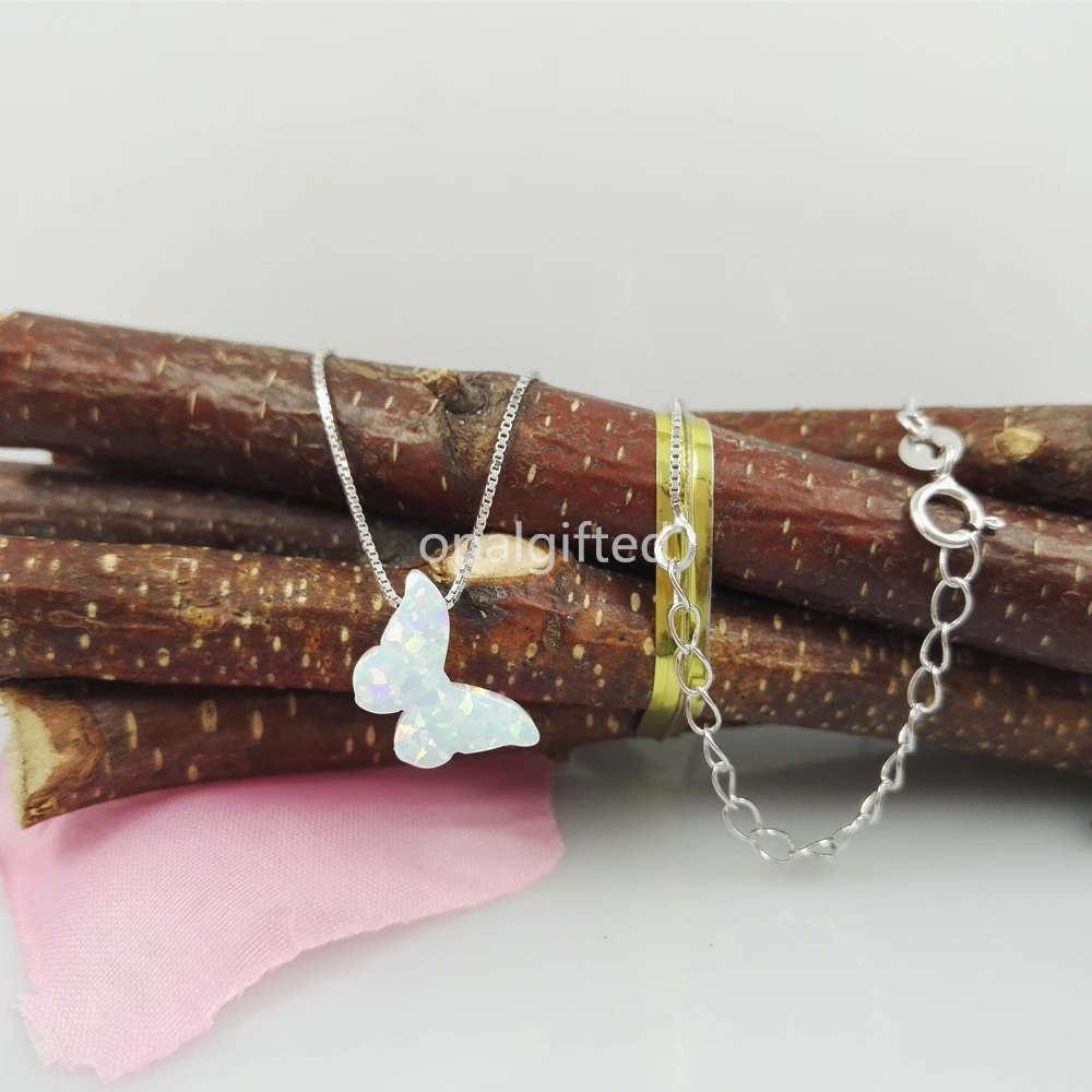 1 шт. Новое поступление ожерелье из стерлингового серебра 925 пробы синтетическое