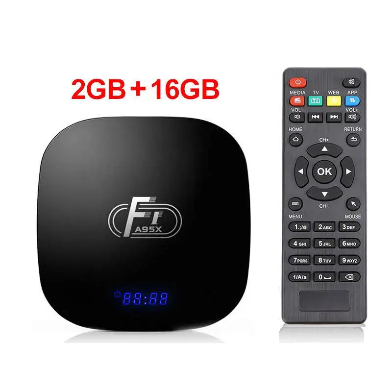 2G16G VONTAR Smart 4K tv Box Android 8,1 Amlogic S905W 2 ГБ 16 ГБ 1 г/8 г четырехъядерный SPDIF 2,4 ГГц WiFi медиаплеер мини ТВ-приставка - Цвет: 2G16G