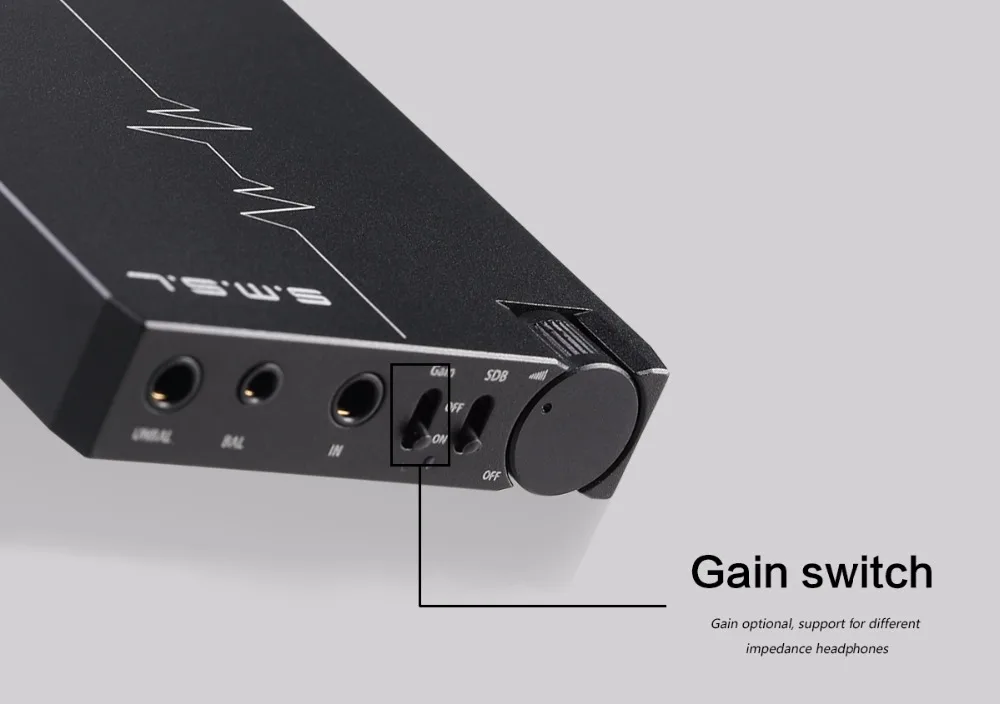 Подержанные продукты SMSL SAP-11 Hifi аудио усилитель для наушников Встроенный аккумулятор высокой емкости 2,5 мм сбалансированный выход 3,5 мм несимметричный выход