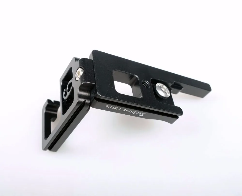 FITTEST FLCM6 Pro вертикальный пользовательский L кронштейн вертикальный Shoot Quick Release L Plate Holder Для Canon EOS M6 тренога для камеры пластина