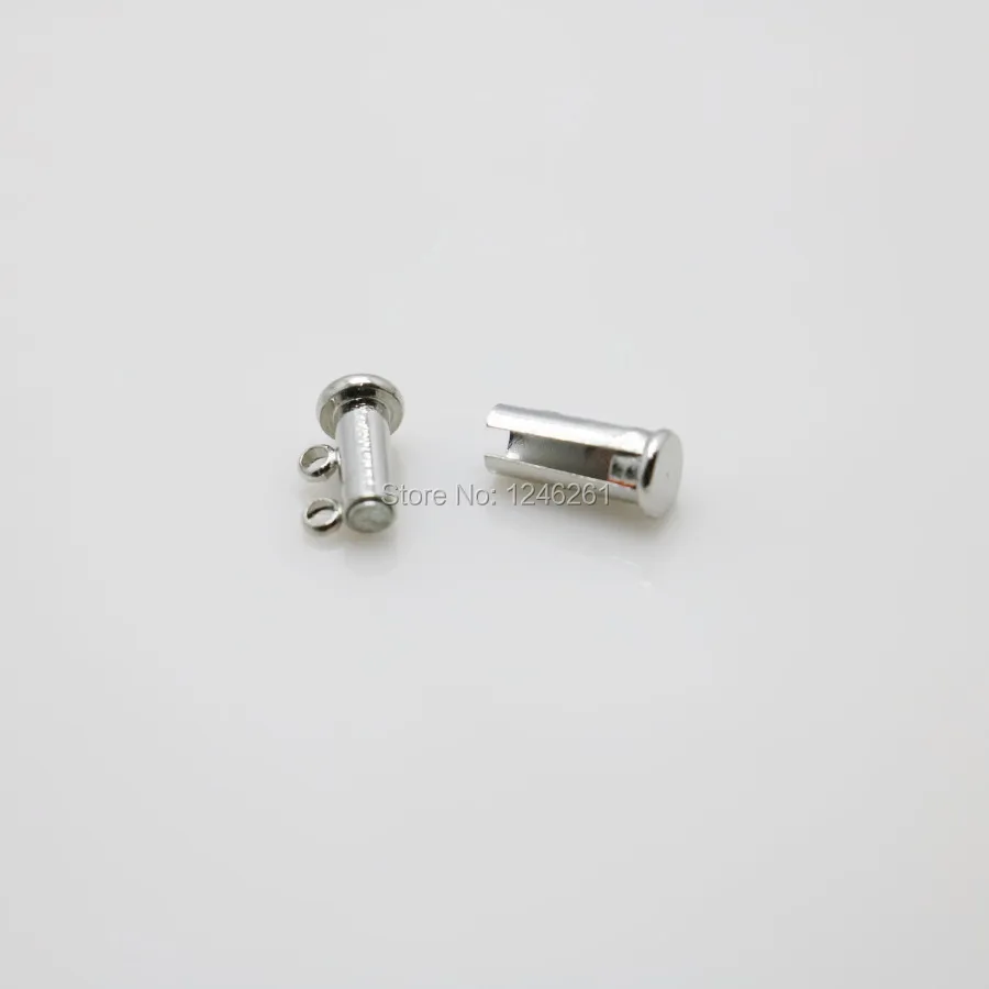 5 шт. обрабатывающие металлические детали застежка для ожерелья 2 ряда заглушка