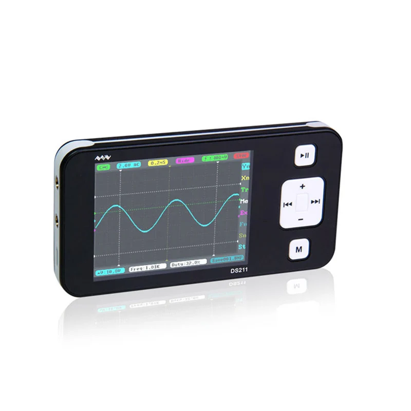 Профессиональный портативный цифровой осциллограф DS211 Мини карманный