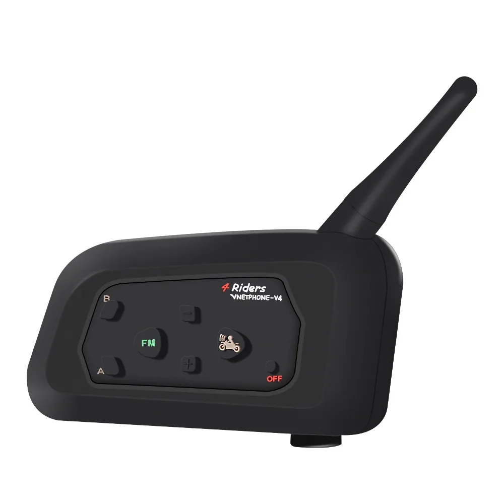 4 шт./лот Vnetphone V4C футбольный рефери полный Deplux Bluetooth матч домофон гарнитуры рация