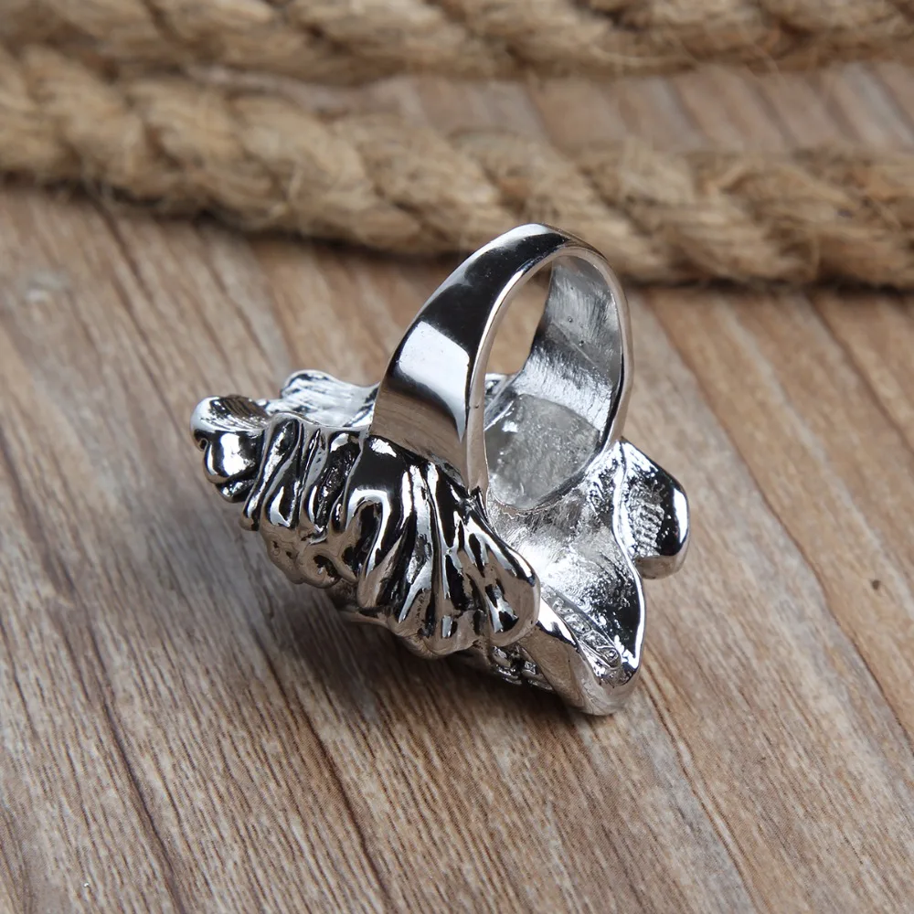 Стрейч преувеличенные татуировки Рок ролл Панк волнистые волосы череп