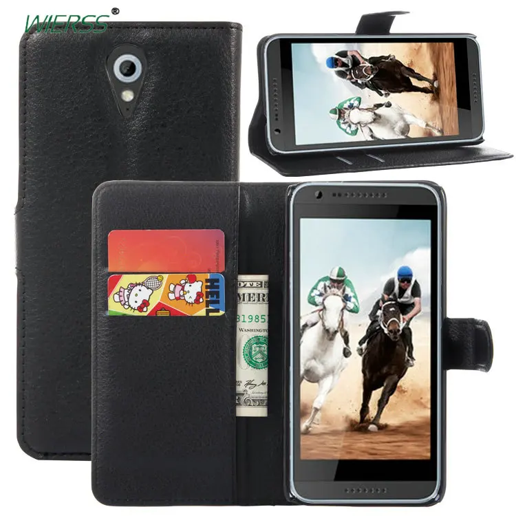 Кожаный чехол бумажник с откидной крышкой для HTC Desire 620 620G D620h D620u Dual Sim 820 Mini кожаный