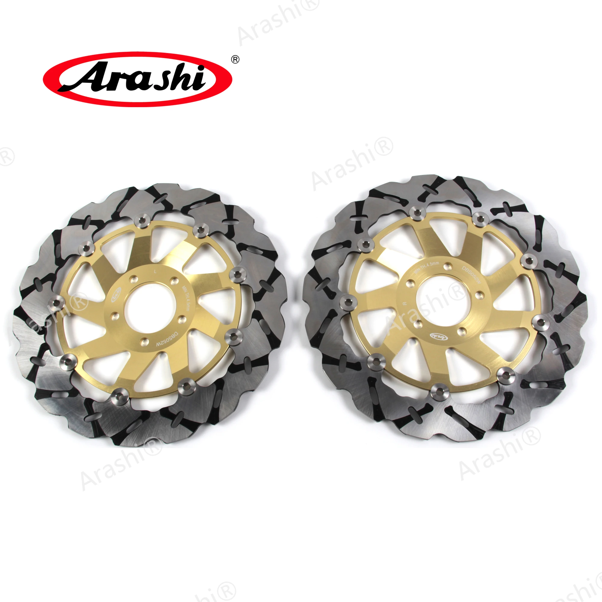 

ARASHI Front Brake Disc For KAWASAKI ZXR 400 1991-2002 CNC Brake Disks Rotors ZXR400 ZXR-400 1992 1993 1994 1995 1996 1997 1998