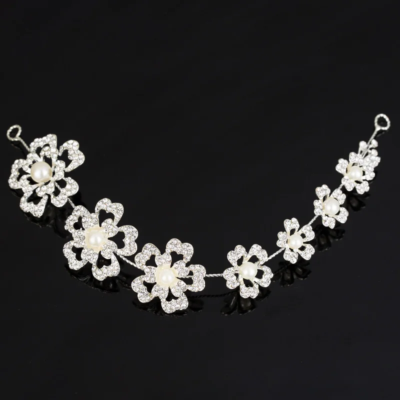 2017 распродажа тиары трендовые цинковые сплавы растения новые женские свадебные