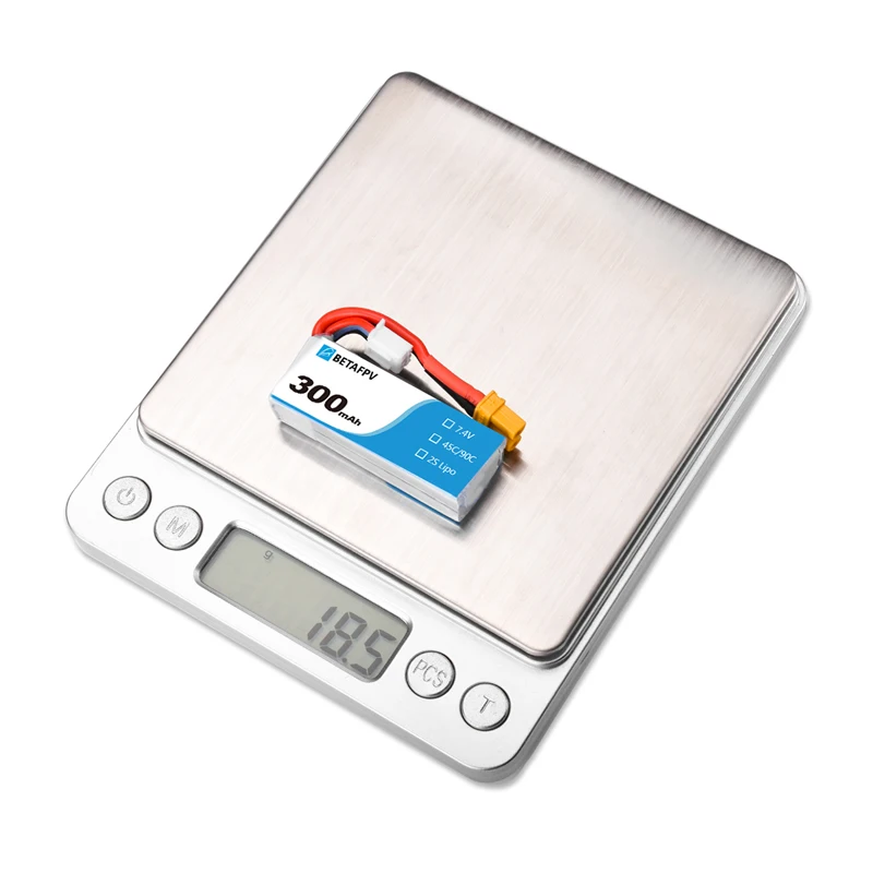 Аккумулятор BETAFPV 300 мАч 2S 45C Lipo (2 шт.) | Игрушки и хобби