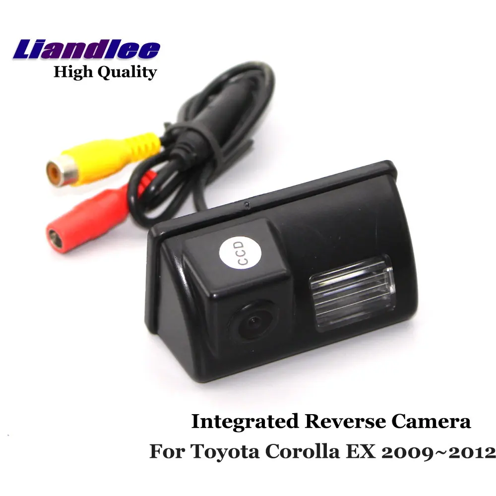 Камера заднего вида Liandlee для Toyota Corolla EX 2009 ~ 2012, встроенная камера заднего вида SONY CCD HD