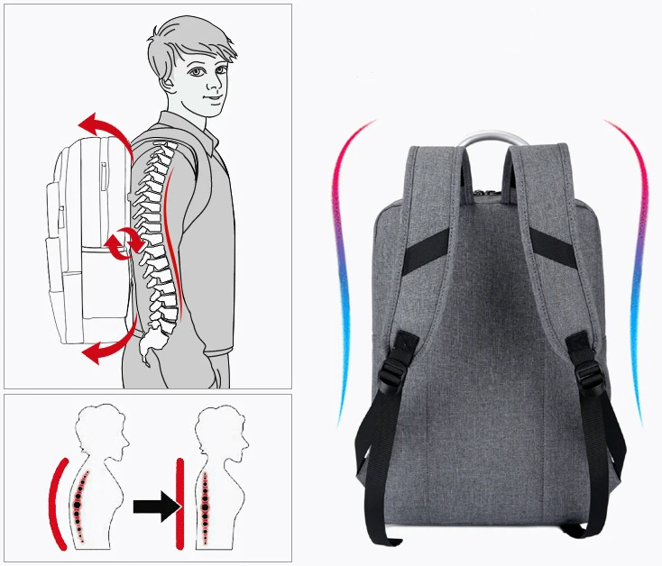 14 15 15.6 Inch Solid Business Waterproof Nylon Durable Laptop Notebook Backpack Bags Case for Men Women Working School Student |