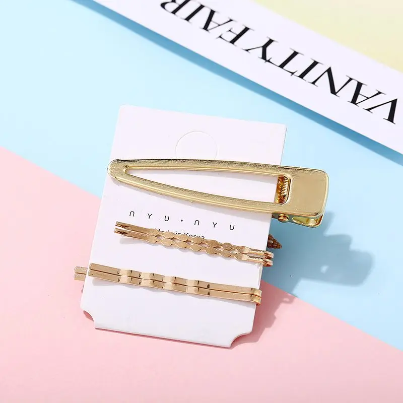 US Warehouse Hair Pins Women Geometric Bows Pearl Flower Clips Retro Simple Alloy Inlaid Hairpin Set accesorios mujer | Украшения и