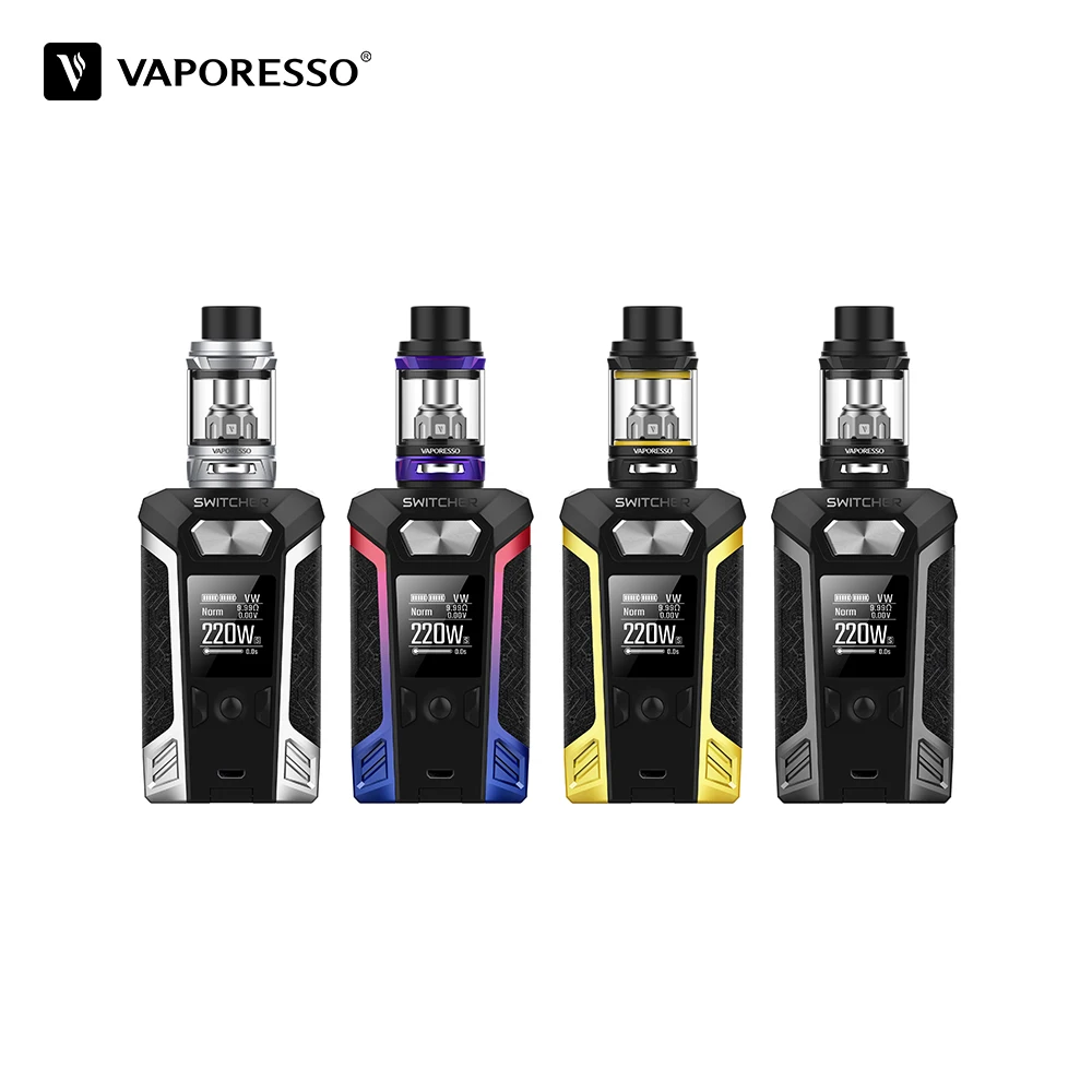 Распродажа оригинальный Vaporesso Switcher комплект с распределителем коробка мод и NRG