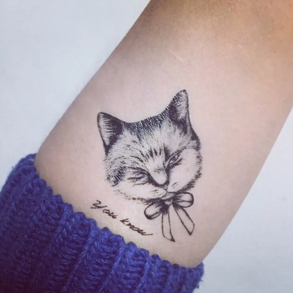 2 шт. одноразовые 3d наклейки в виде совы|owl tattoo|art armtemporary tatoo |